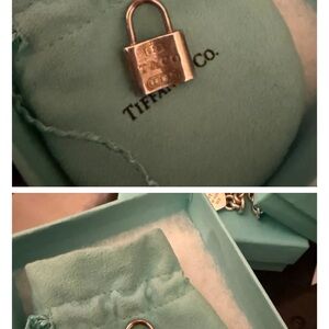 Tiffany & Co. Silver Padlock Charm